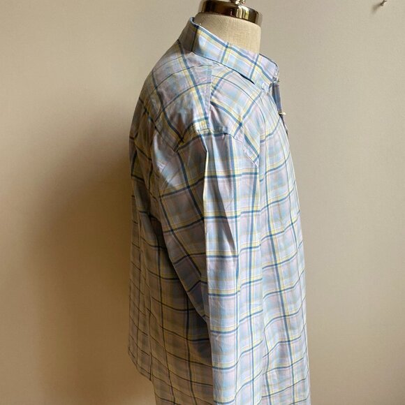 Original Penguin plaid button up BNWT XXL shirt - Picture 5 of 9